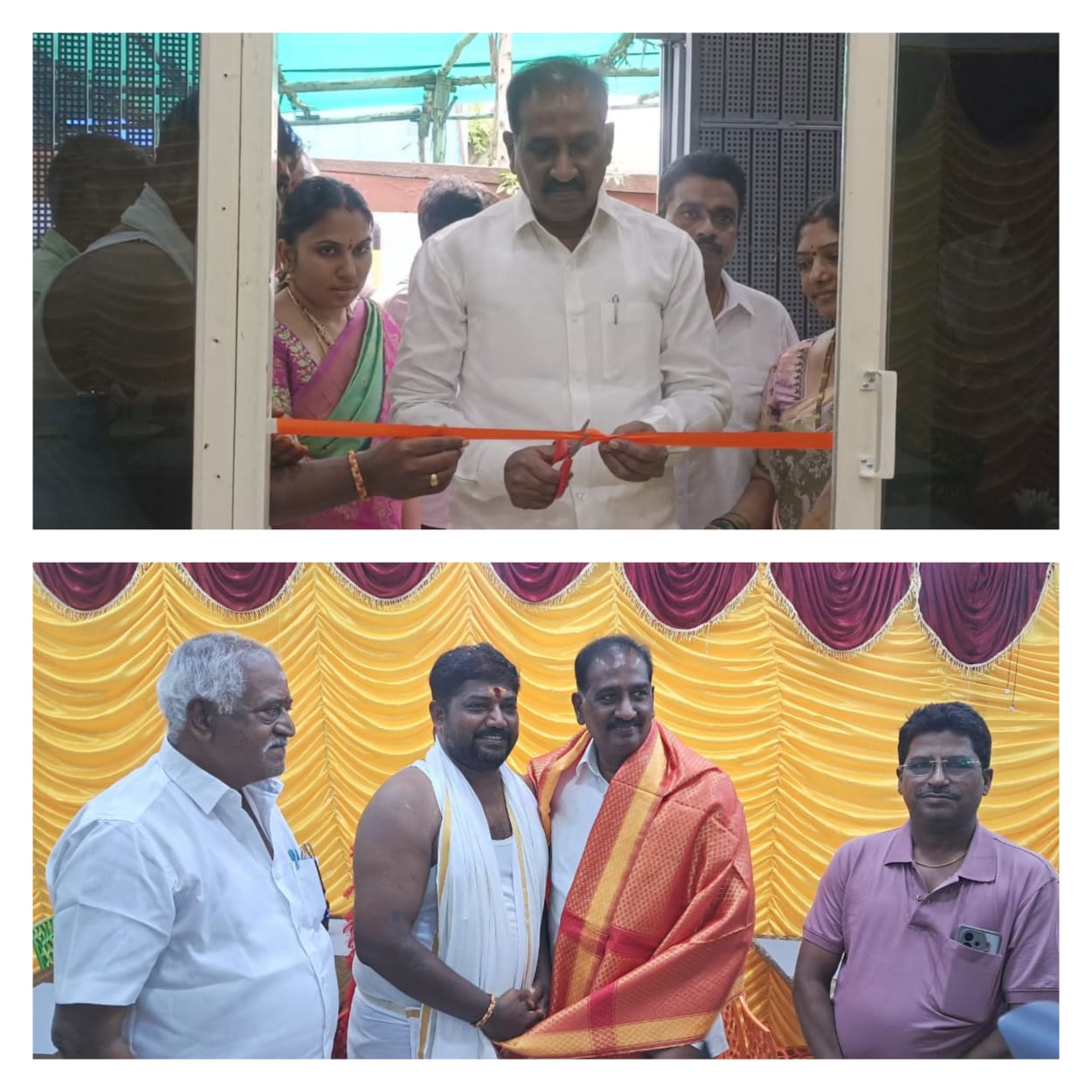 చిలకలూరిపేట పట్టణంలోని రైతు బజార్ ఎదురుగా ఘంటా సుధాకర్ (సింహ) నూతనంగా హోటల్ సింధూర్