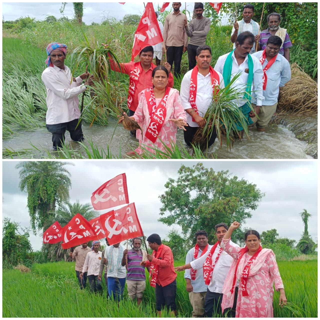 పంట నష్టాన్ని జాతీయ విపత్తుగా ప్రకటించాలి.