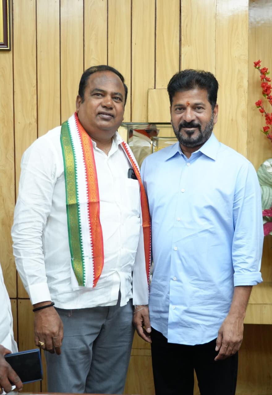 సీఎం రేవంత్ రెడ్డిని కలిసిన నిజామాబాద్ రూరల్ ఎమ్మెల్యే భూపతి రెడ్డి..!