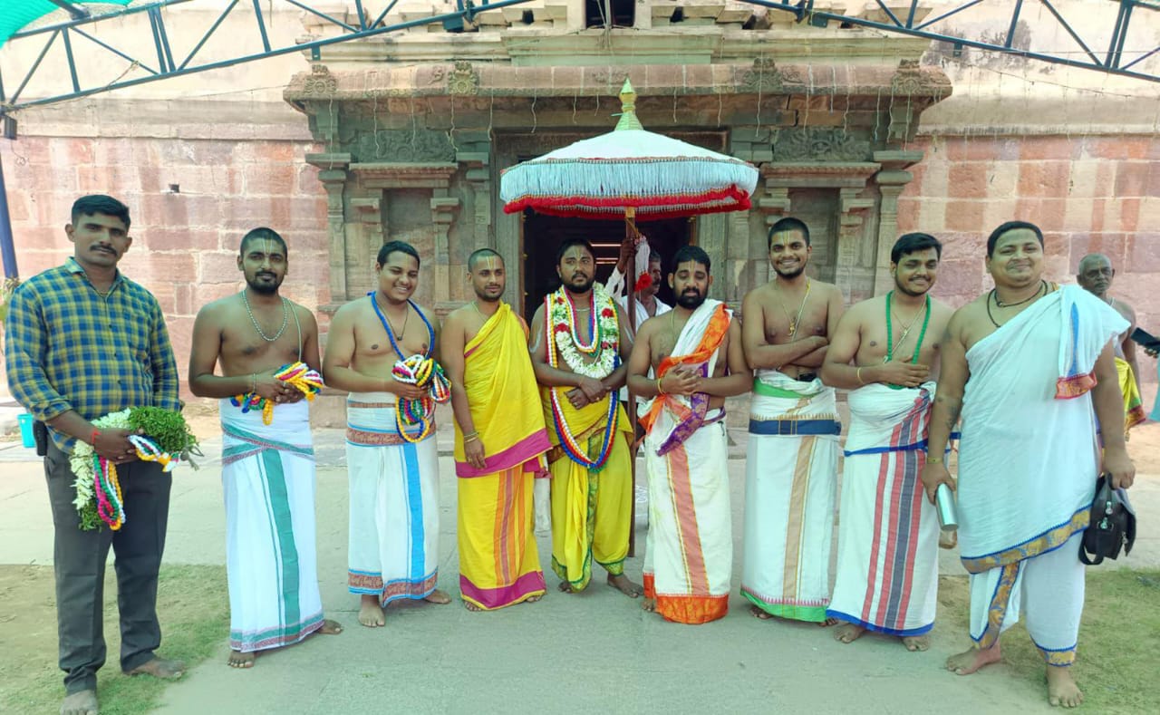 శ్రీ సౌమ్యనాథ స్వామి ఆలయంలోమహా పూర్ణాహుతితో ముగిసిన పవిత్రోత్సవాలు