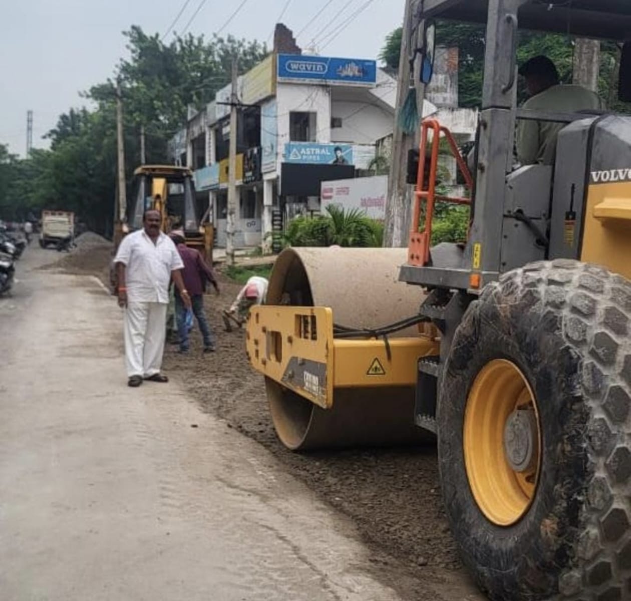 కోటి నిధులతో రింగ్ రోడ్డు విస్తరణ పనులు – మాసంశెట్టి నీల బాబు