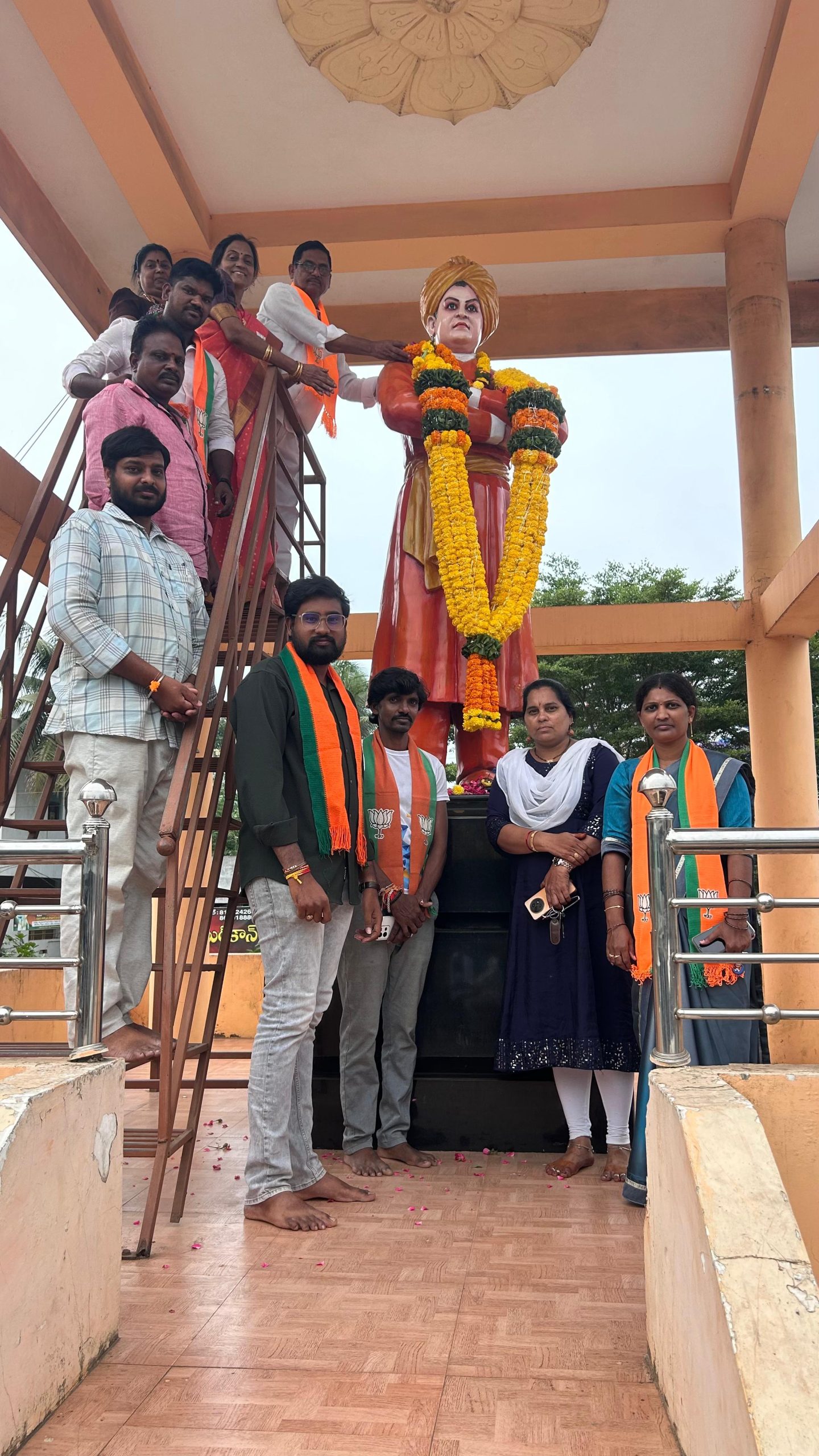 భారతీయ జనతా యువమోర్చా ఆధ్వర్యంలో ఘనంగా దిగ్విజయ దివాస్ కార్యక్రమం.