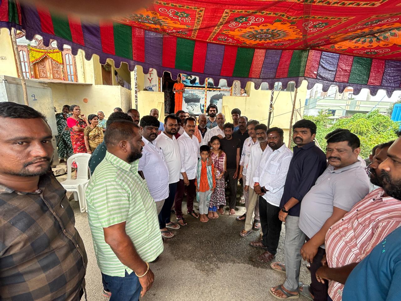 మంజునాథ్ కుటుంబానికి,36000 వేల రూపాయలు ఆర్థిక సహాయం అందజేత