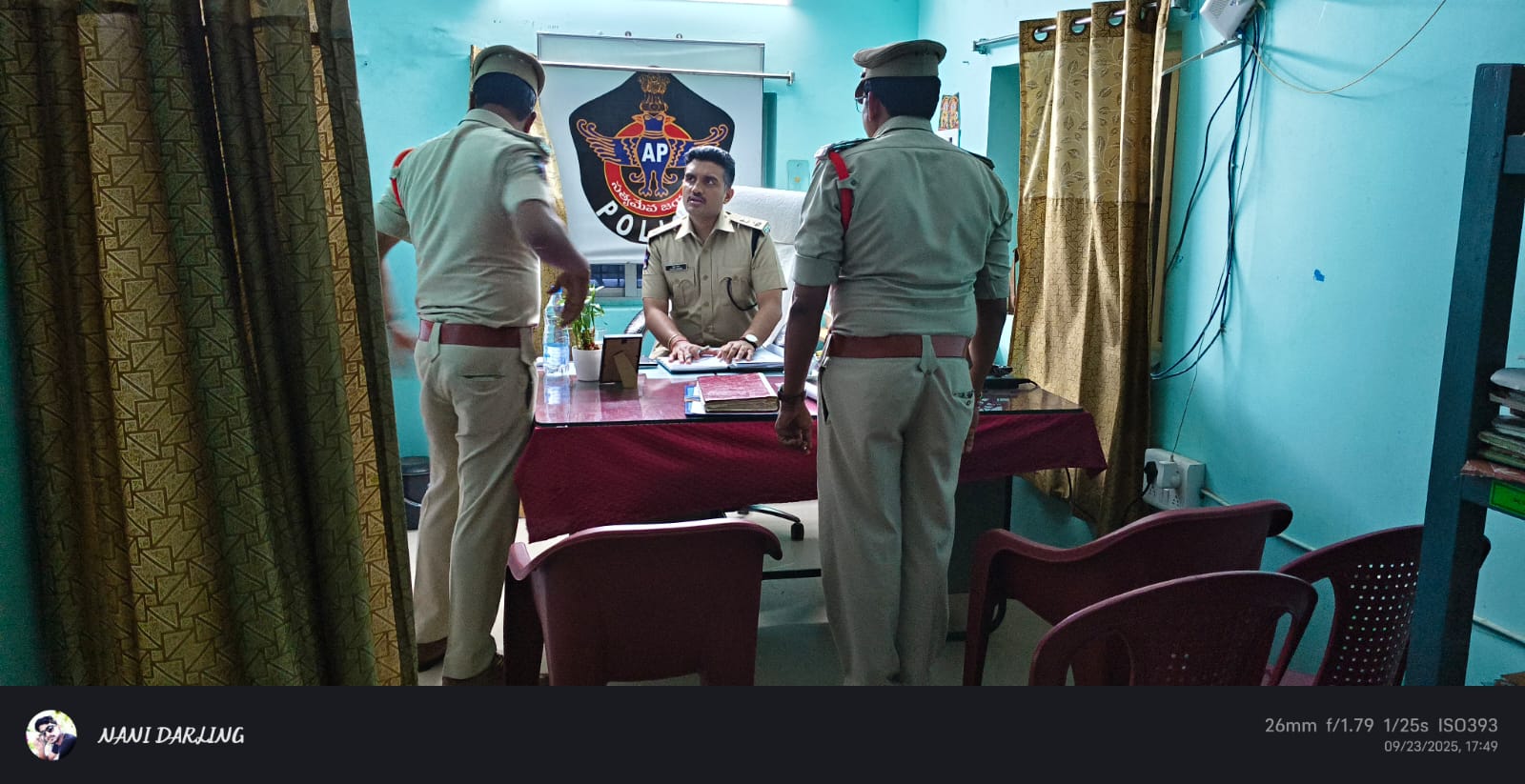 కాట్రేనికోన పోలీస్ స్టేషన్ ను సందర్శించిన ఎస్పీ రాహుల్ మీనా