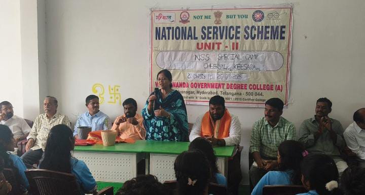 ఘనంగా ముగిసిన ఎన్ఎస్ఎస్ ప్రత్యేక శిబిరం …..