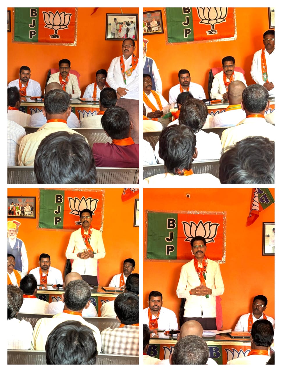 ఈరోజు స్థానిక ఎంపీటీసీ జెడ్పిటిసి ఎలక్షన్లలో భాగంగా సన్నాహక సమావేశం