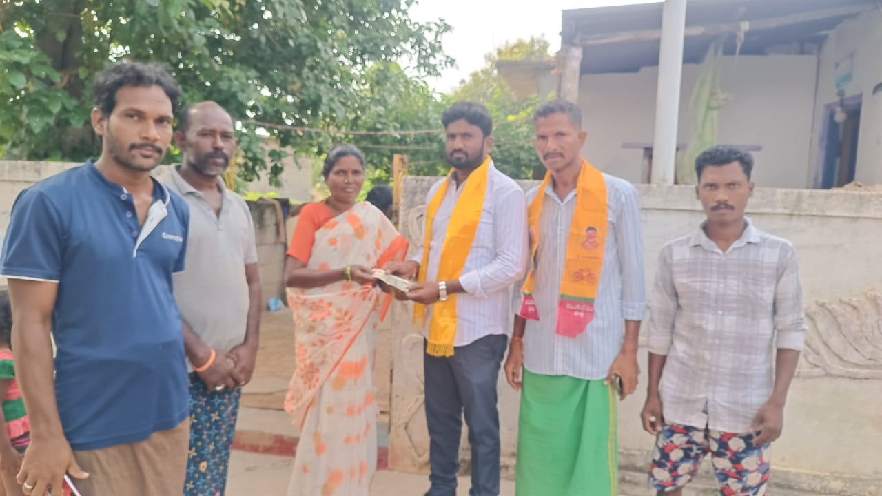 15 వేల వరకు పెన్షన్ కూటమి ప్రభుత్వం కె సాధ్యం :టీఎన్ఎస్ఎఫ్ రాష్ట్ర ప్రధాన కార్యదర్శి రేవూరి వేణుగోపాల్