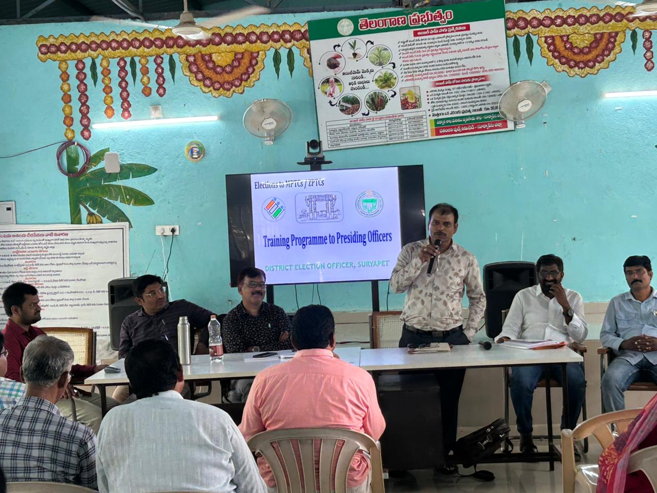 ఎన్నికలు సజావుగా నిర్వహించాలి: డి ఆర్ పి.