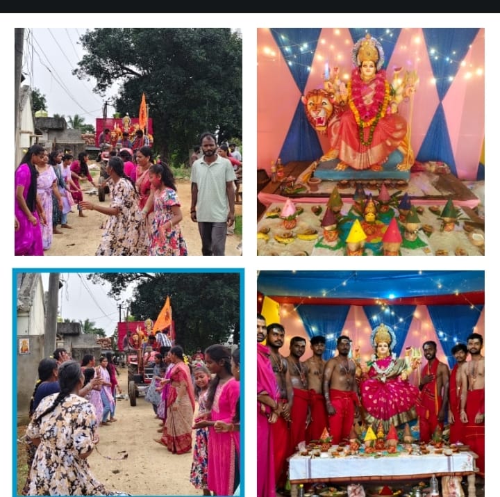 దేవీ నవరాత్రుల ఉత్సవాల సంబరాలు