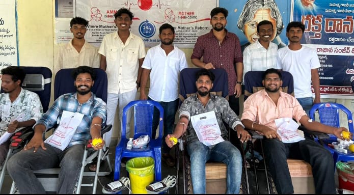 రక్తదాన శిబిరానికి విశేష స్పందన
