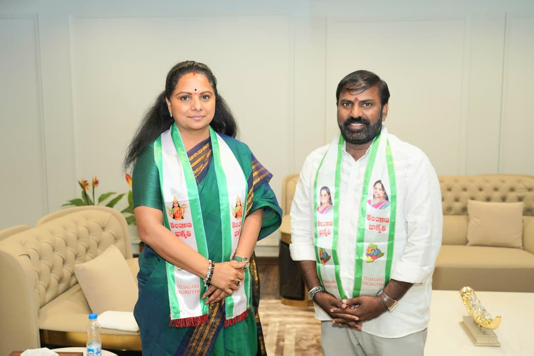 బీసీ ఉద్యమ స్ఫూర్తిగా కల్వకుంట్ల కవిత ఆ దారిలోనే గుంజపడుగు హరిప్రసాద్