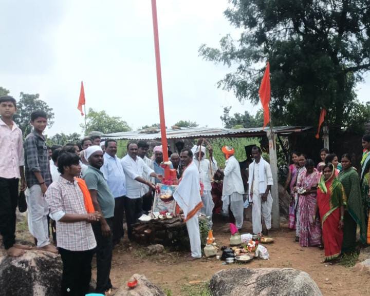 బస్వాపూర్ గ్రామంలో వాల్మీకి మహర్షి జయంతి