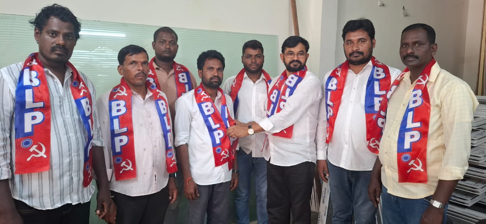 బహుజన లెఫ్ట్ పార్టీ- బి ఎల్ పి లో చేరిక