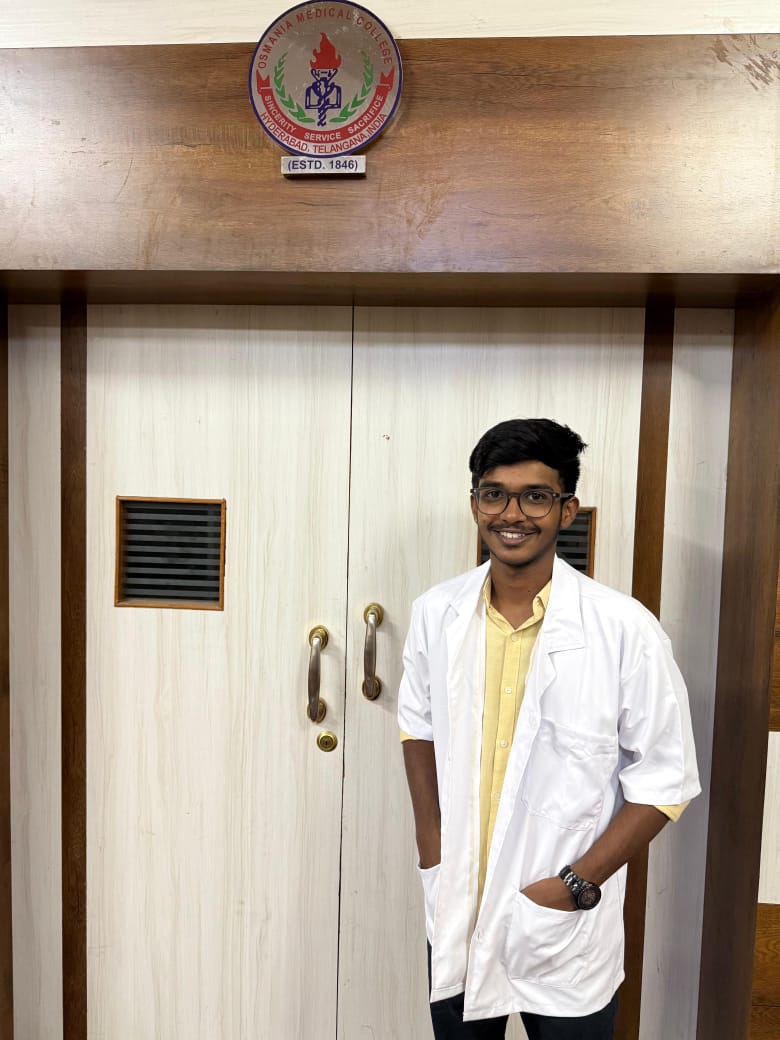 తడ్కల్ ఆణిముత్యానికి ఉస్మానియా మెడికల్ కాలేజీలో స్థానం,