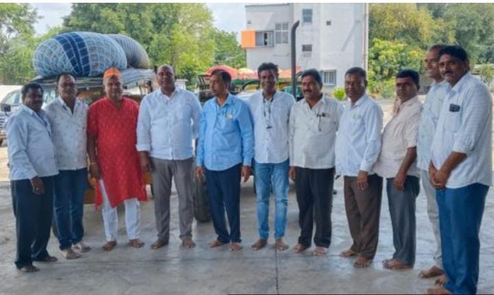 మద్నూర్ కృష్ణ న్యాచురల్ ఫైబర్ ప్రైవేట్ పత్తి మీలులలో కొనుగోలు ప్రారంభం….