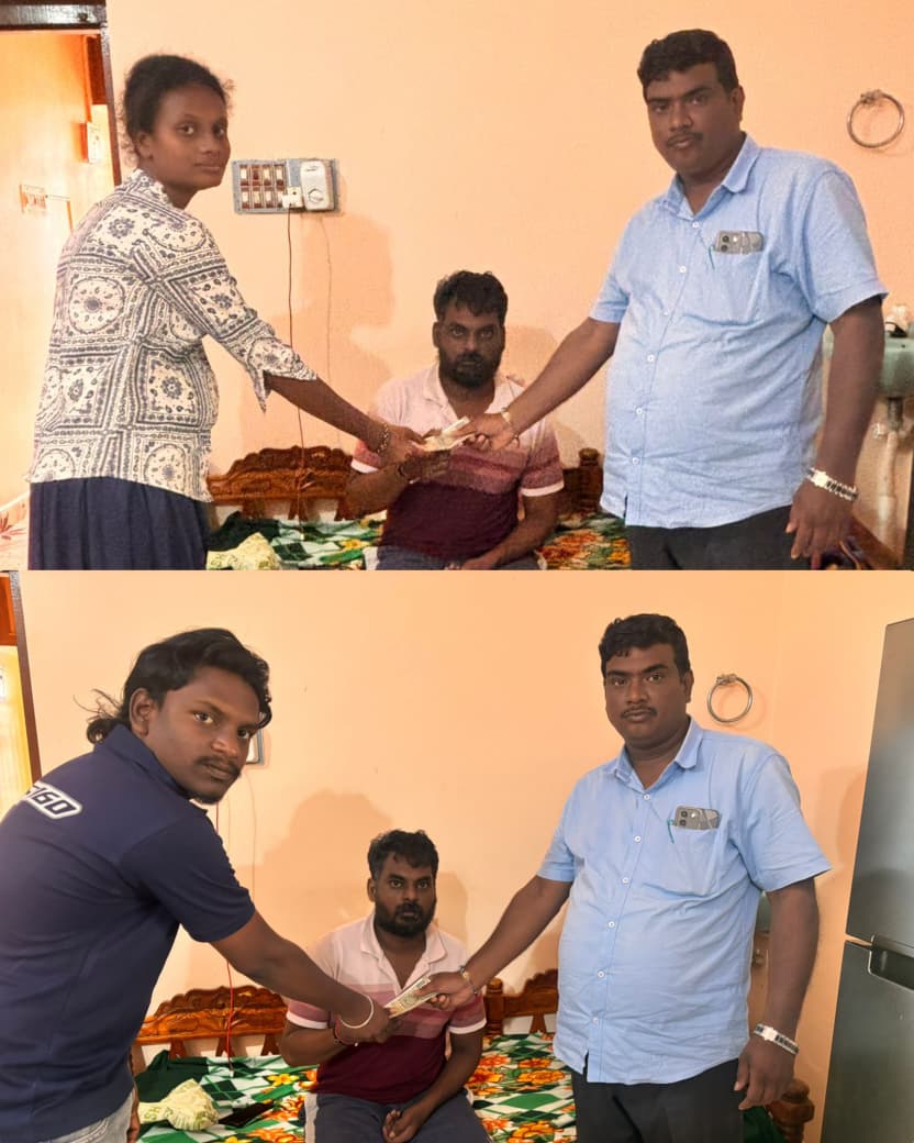 మాతృభూమి సేవా సంస్థ ఆధ్వర్యంలో ఆర్థిక సహాయం : కార్యదర్శి గోపాల్ రావు మెంటాడ