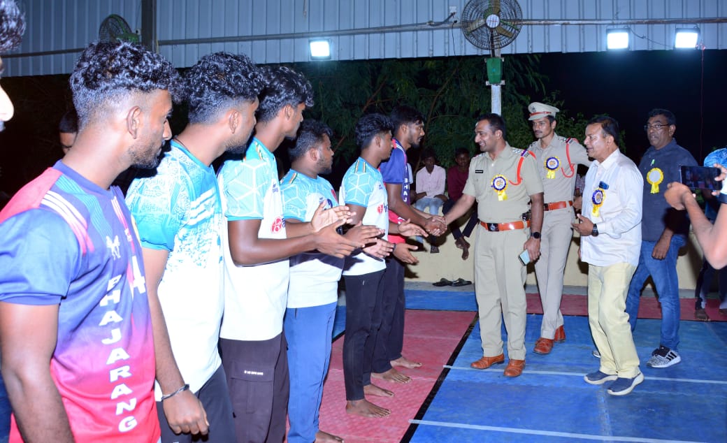 తాళ్ళరాంపూర్ లో ఓపెన్ టు కబడ్డీ టోర్నమెంట్ ఘనంగా ప్రారంభించిన-సీఐ సత్యనారాయణ గౌడ్