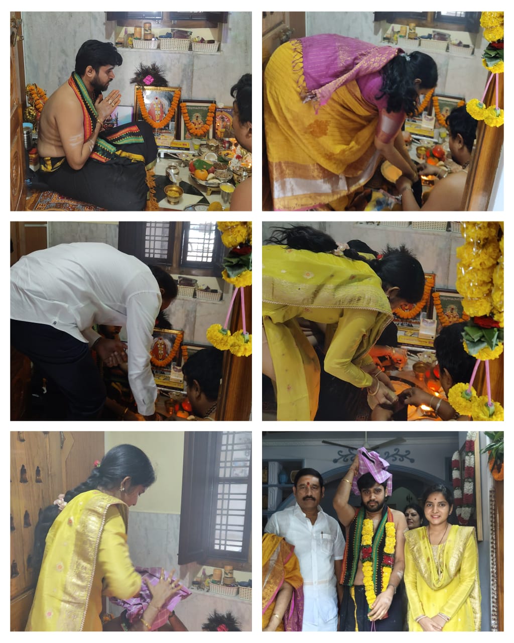 బడుకొండ వారి ఇంట ఇరుముడి సందడి