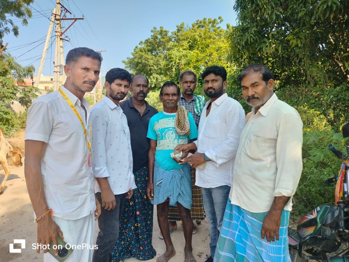 పెన్షనర్లకుటుంబాలలో ఆనందం చూడడమే చంద్రబాబు లక్ష్యం :టీఎన్ఎస్ఎఫ్ రాష్ట్ర ప్రధాన కార్యదర్శి రేవూరి వేణుగోపాల్