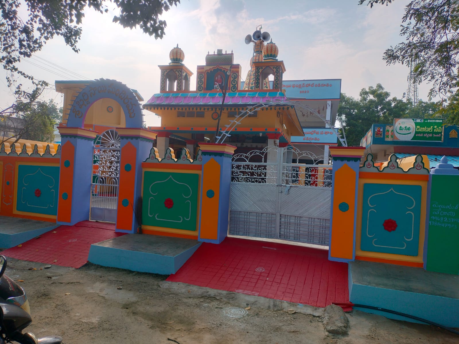 సాయిబాబా మందిరంలో వార్షికోత్సవ వేడుకలు…