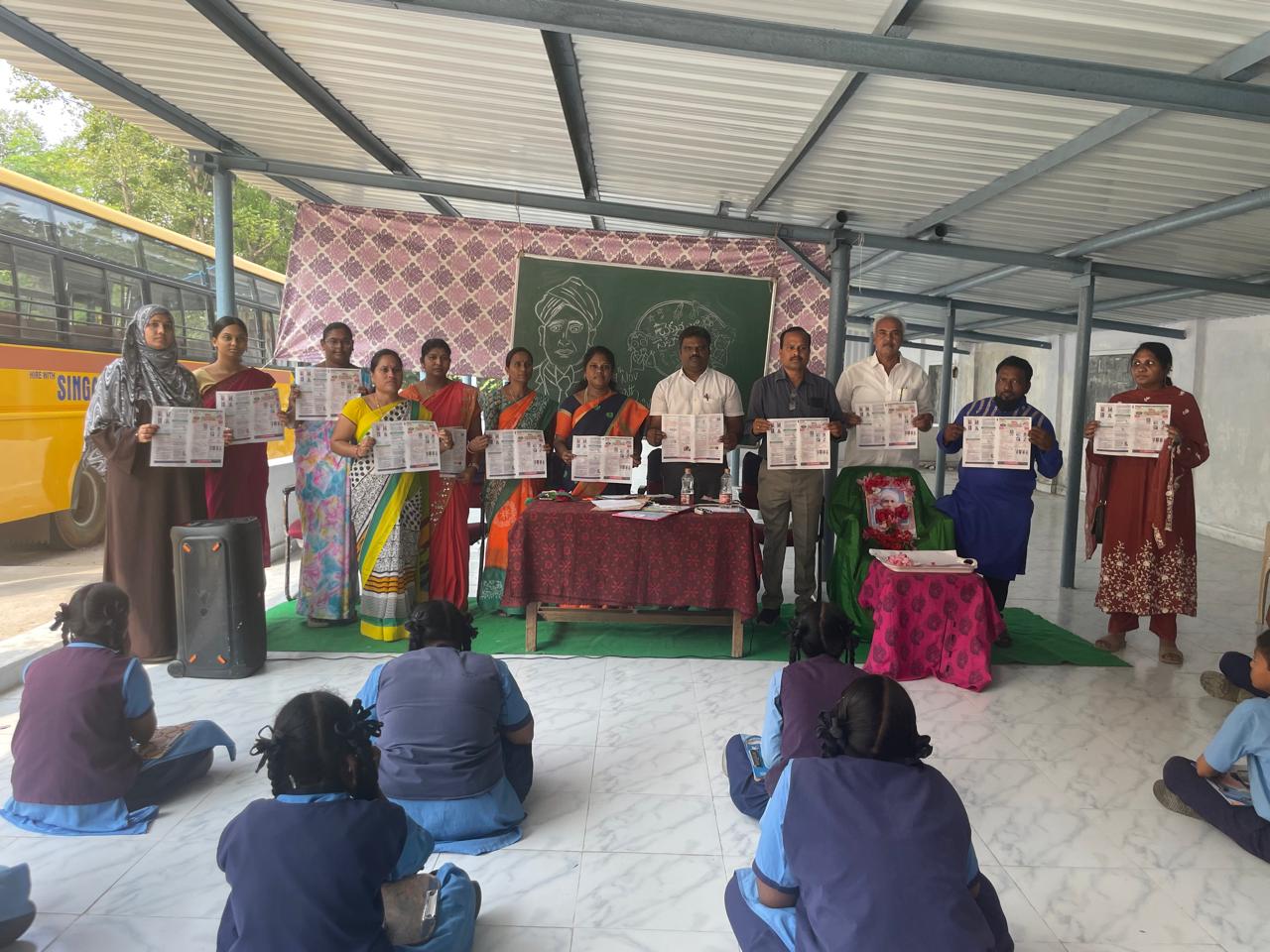 సింగరేణి పాఠశాలలో ఘనంగాచెకుముకి పాఠశాల స్థాయిసైన్స్ సంబరాలు