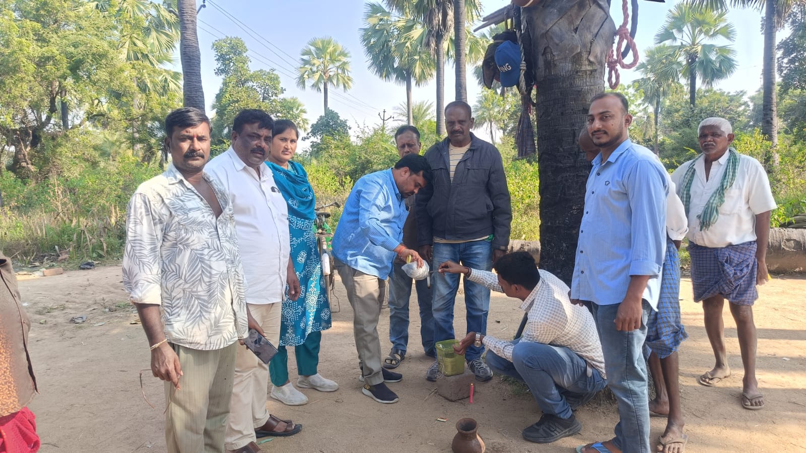 బీర్పూర్ మండలంలో స్పెషల్ ఎక్సైజ్ పార్టీ అధికారుల తనికి..