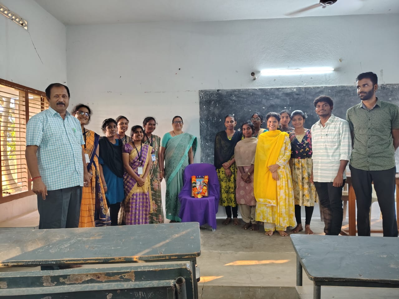 ఎస్ కే బి ఆర్ కాలేజీలో ఝాన్సీ లక్ష్మీబాయి జయంతి కార్యక్రమం