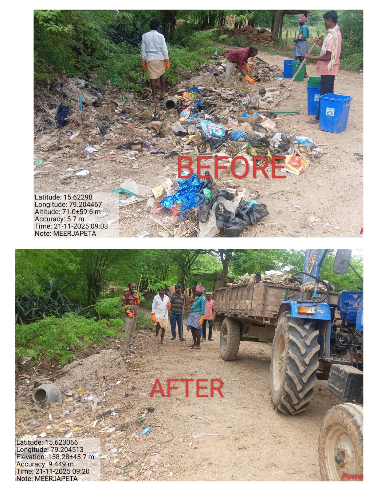 తర్లుపాడు మండలంలోని మీర్జాపేట గ్రామంలో హరిత రాయబారుల కృషితో పరిశుభ్రమైన గ్రామాల దిశగా పంచాయితీలు పటిష్ట చర్యలు