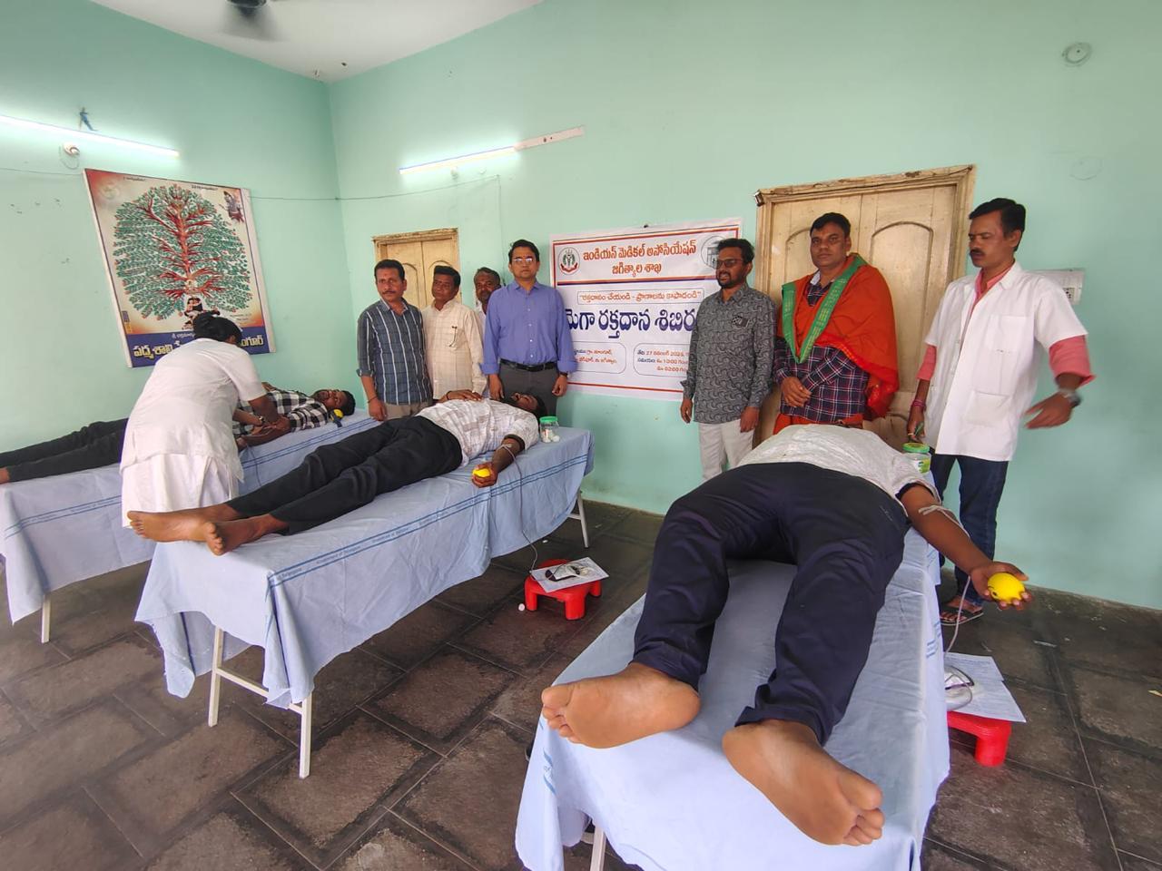ఐఎంఏ ఆధ్వర్యంలో రక్తదాన శిబిరం