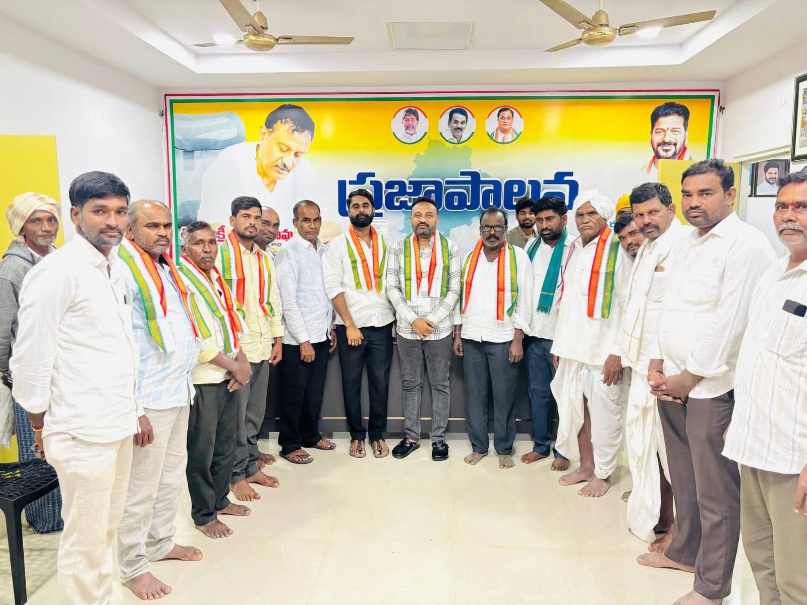 బీఆర్ఎస్, బీజేపీ పార్టీల నుండి కాంగ్రెస్ పార్టీలోకి చేరికలు