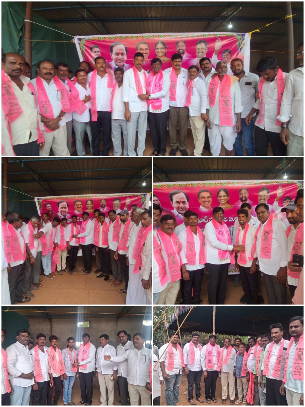 బిఆర్ఎస్ పార్టీలో భారీ చేరికలు  పార్టీలో ఉత్సాహం.