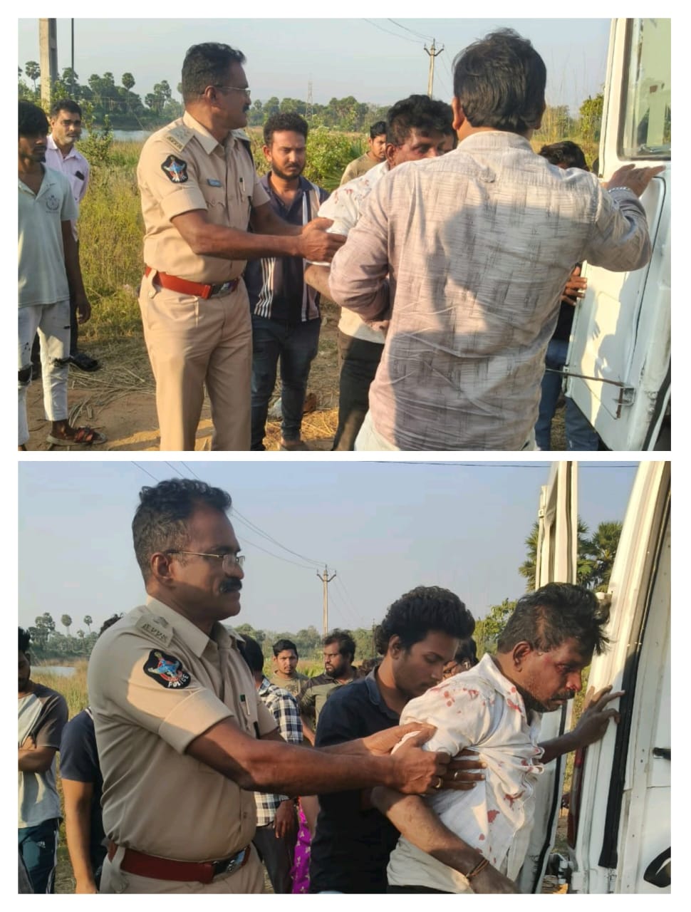 మానవత్వం చాటుకున్న ఏ.ఆర్. డీఎస్పీ కోటిరెడ్డి: ప్రమాదంలో గాయపడిన వ్యక్తిని ఆసుపత్రికి తరలింపు