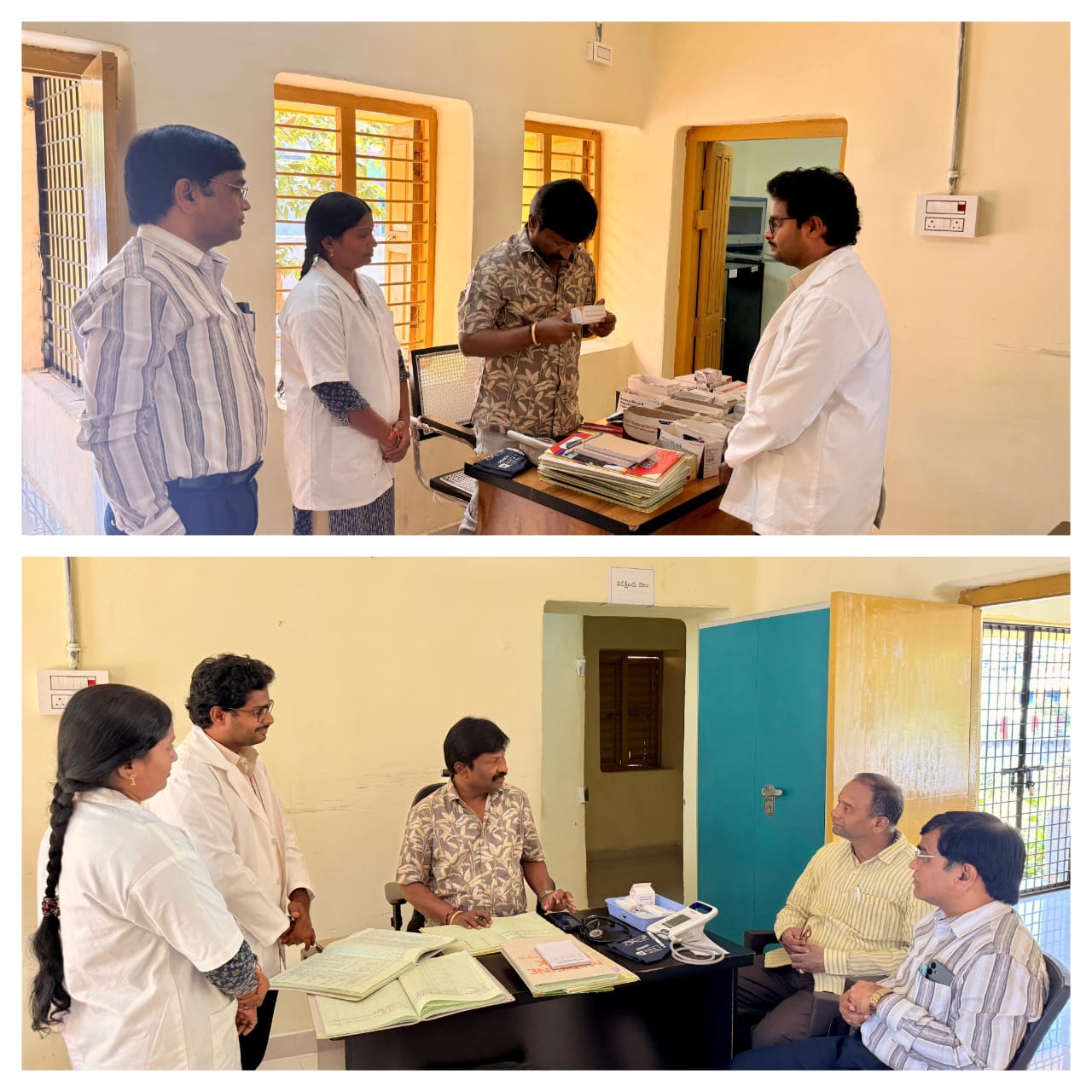 బస్తీ దవఖానాలో మెరుగైన సేవలందించాలి- జిల్లా వైద్యాధికారి పుట్ల శ్రీనివాస్