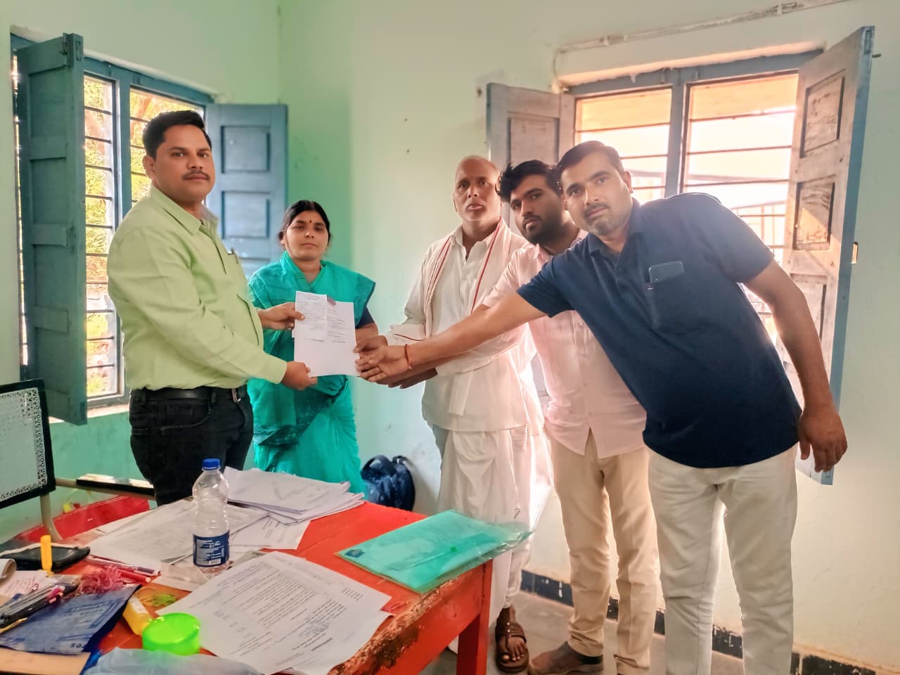 అంతాపూర్ బి ఆర్ఎస్ సర్పంచ్ అభ్యర్థి నామినేషన్…