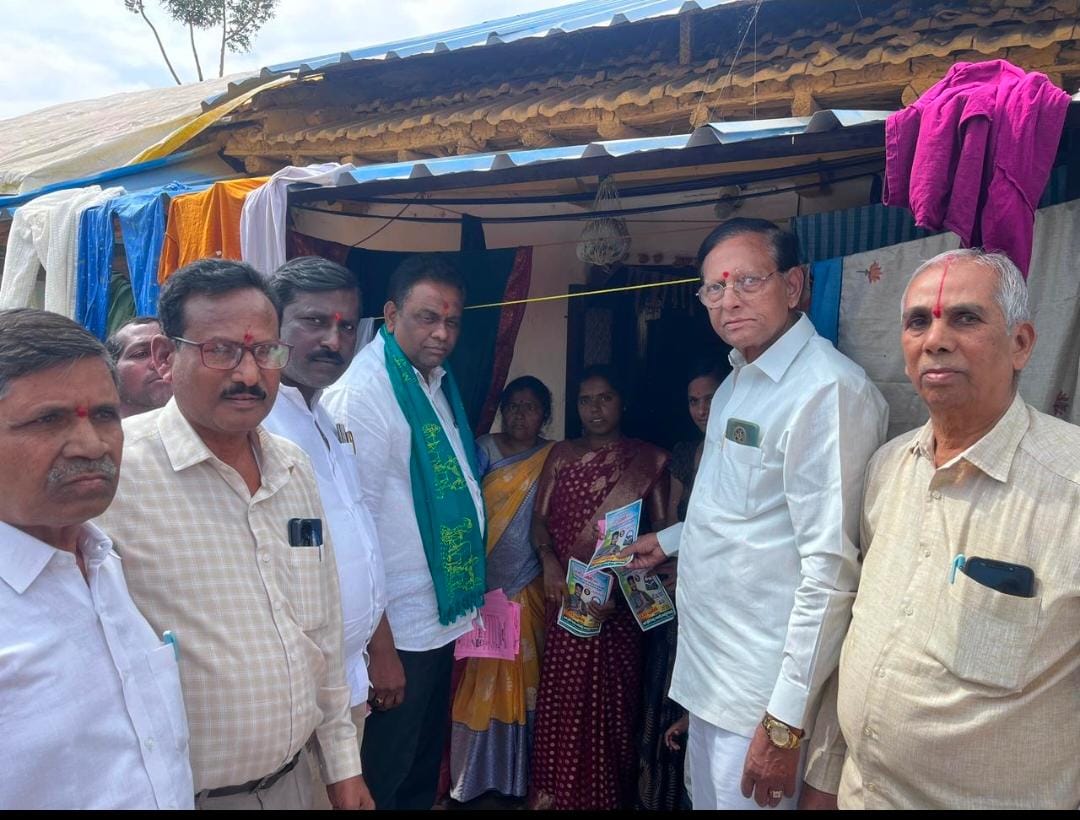 రామారెడ్డి సర్పంచ్ అభ్యర్థి బండి ప్రవీణ్ కు మద్దతుగా