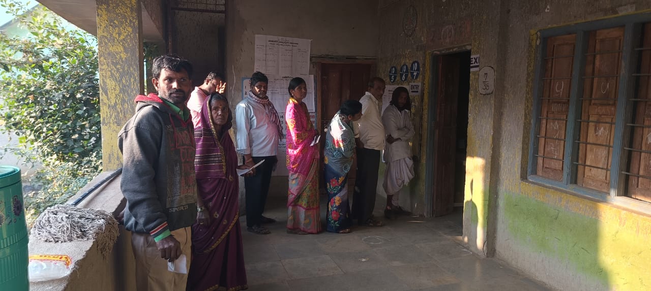 కంగ్టి మండలంలో 85.30శాతం పోలింగ్ నమోదు,