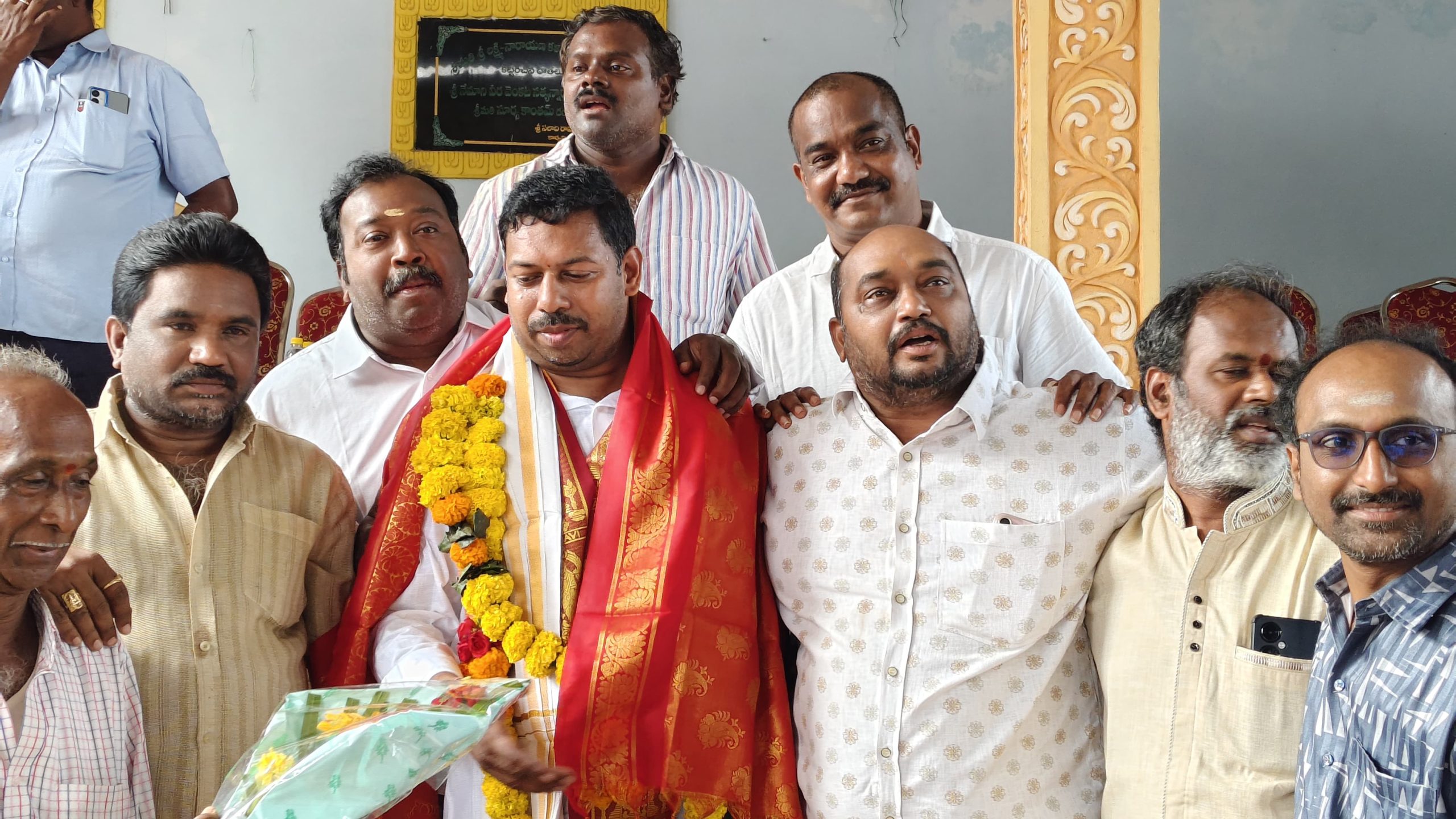 శ్రీదేవి సమేత భూదేవి కేశవ స్వామి దేవస్థానం నూతన కమిటీ ప్రమాణ స్వీకారం