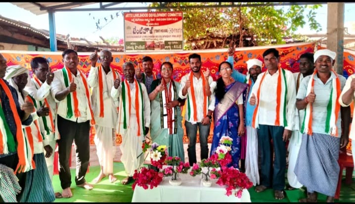 మహాగావ్ సర్పంచ్, ఉపసర్పంచ్ కాంగ్రెస్‌లో పార్టీలో చేరిక