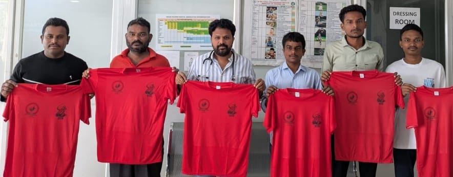 2కె రన్ జెర్సీలు ఆవిష్కరణ