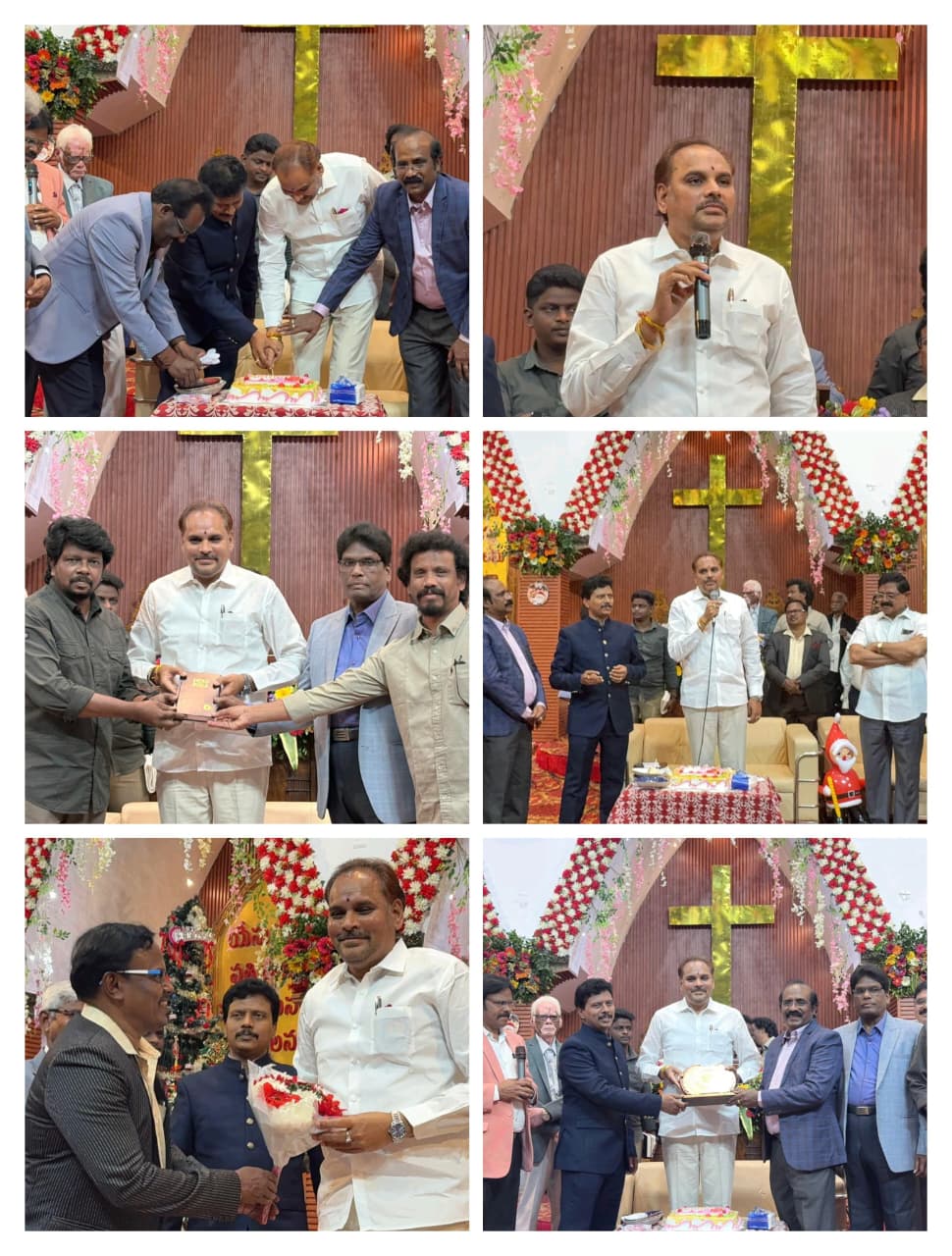 విజయనగరం ఎస్.ఎం.బి చర్చిలో వైభవంగా క్రిస్మస్ వేడుకలు: ముఖ్య అతిథిగా మజ్జి శ్రీనివాసరావు…