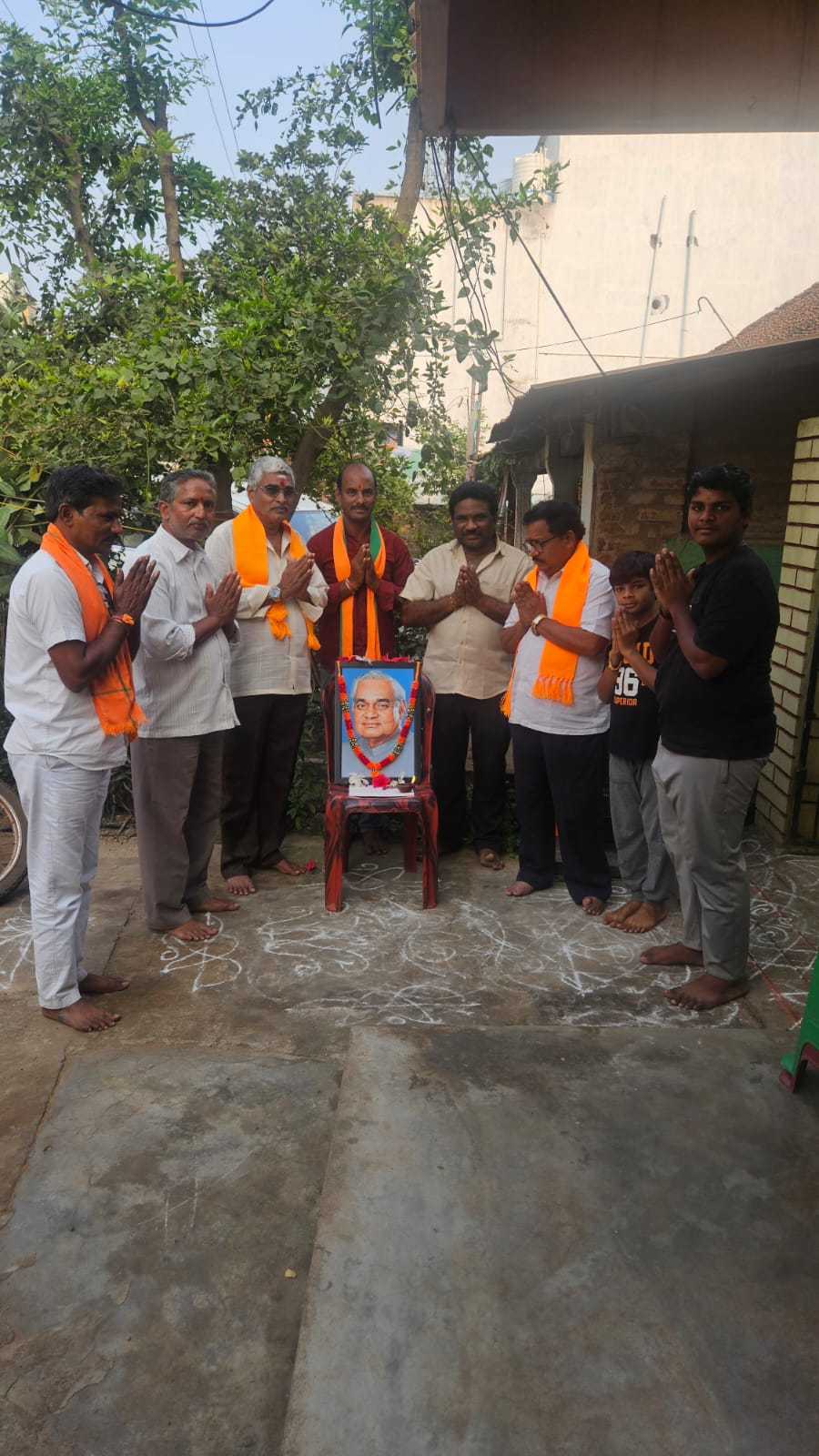 స్వర్గీయ మాజీ ప్రధాని అటల్ బిహారి వాజ్పేయి జయంతి ఘన నివాళులు