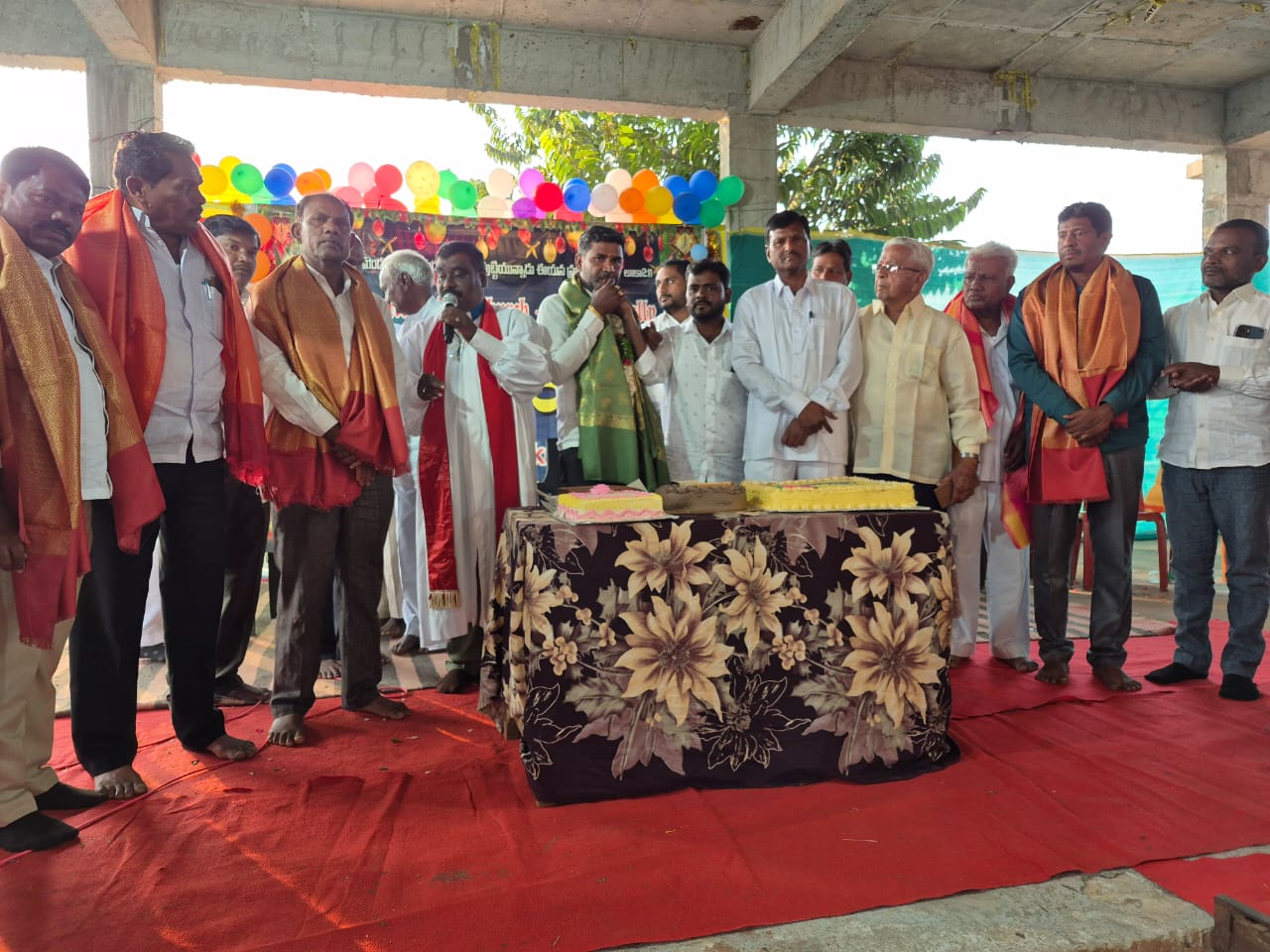 జహీరాబాద్ నియోజకవర్గం మొగడంపల్లి మండలంలోని మెథడిస్ట్ చర్చిలో క్రిస్మస్ సెమీ