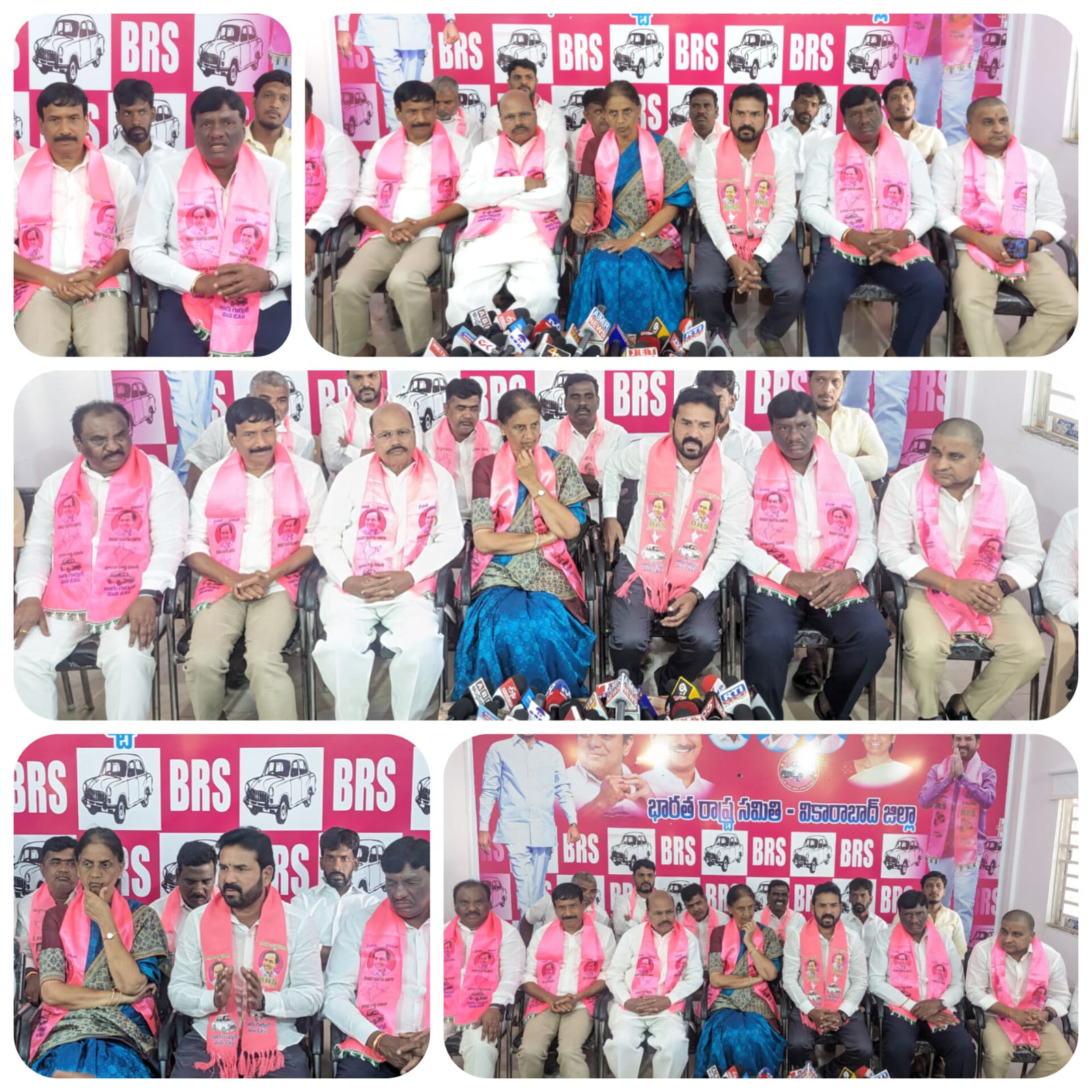 పాలమూరు, రంగారెడ్డి ఎత్తిపోతల పథకంపై కాంగ్రెస్ ప్రభుత్వ నిర్లక్ష్యంపై brs జిల్లా కార్యాలయంలో మీడియా సమీక్ష సమావేశం