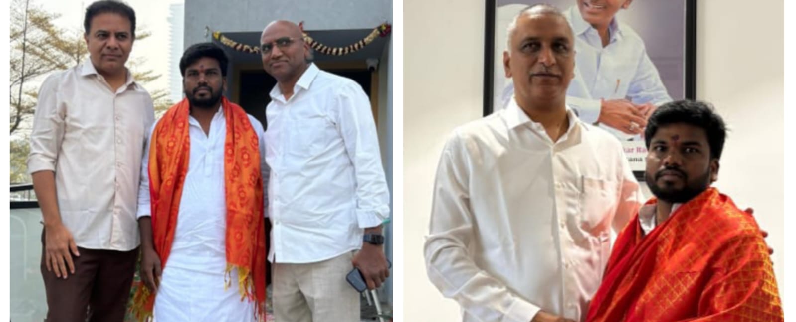 మాజీ మంత్రులను కలిసిన – యువ నాయకుడు వెంకటేష్