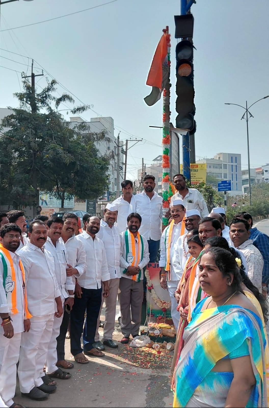 కూకట్‌పల్లి నియోజకవర్గంలో ఘనంగా కాంగ్రెస్ పార్టీ ఆవిర్భావ దినోత్సవం