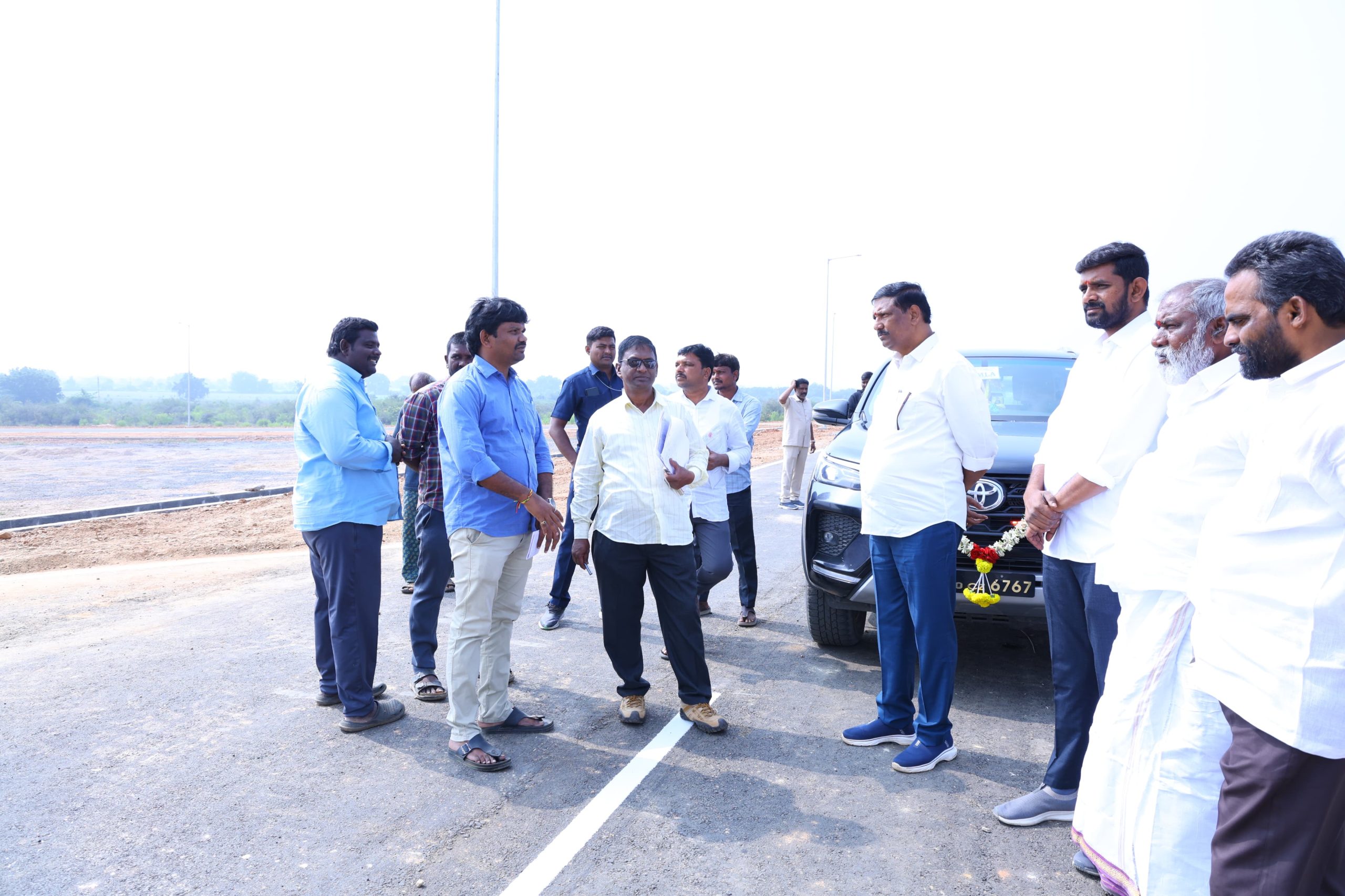 ఎంఎస్‌ఎంఈ ఇండస్ట్రియల్ పార్క్‌ను సందర్శించిన ఎమ్మెల్యే కందుల నారాయణరెడ్డి