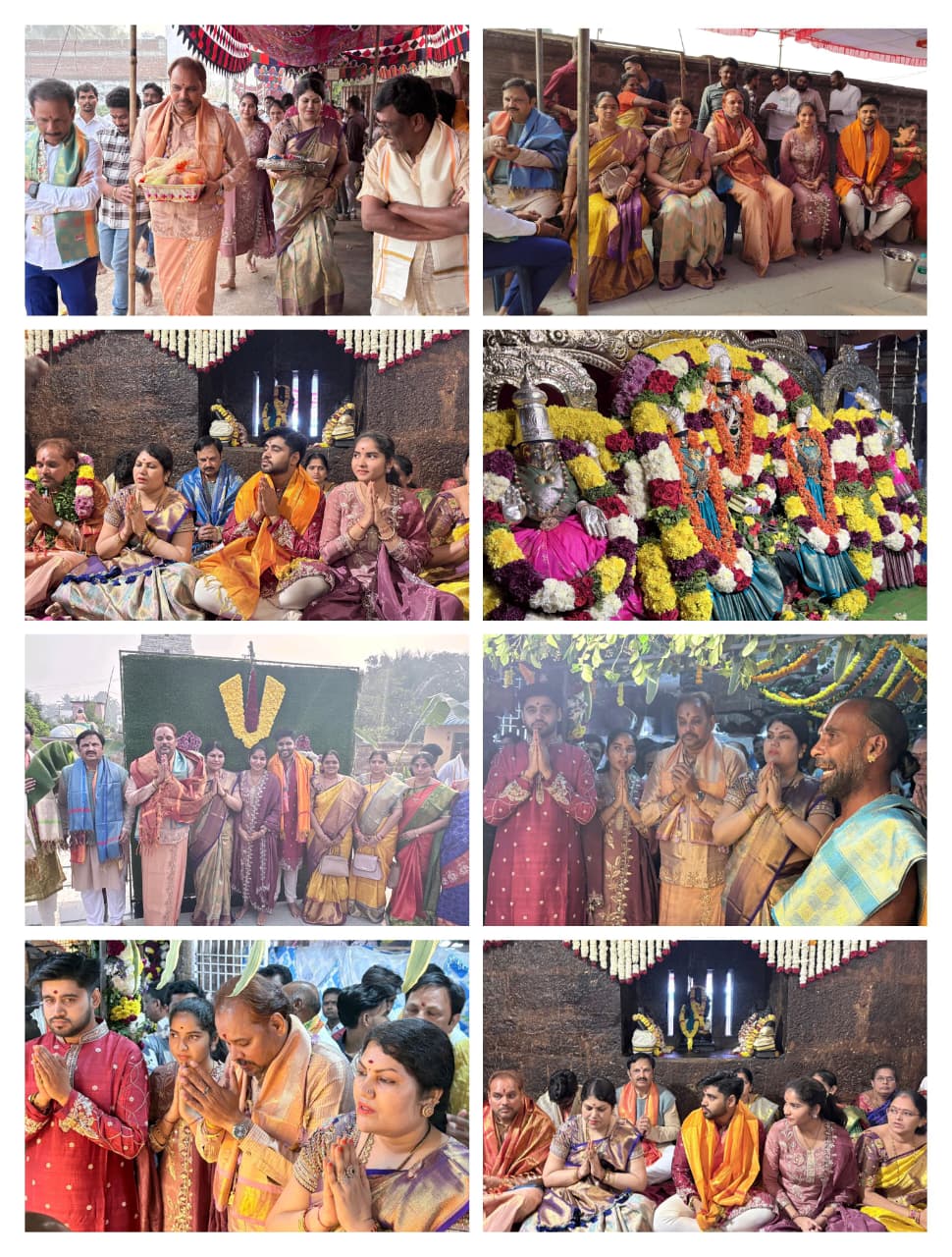 ముక్కోటి ఏకాదశి: కుటుంబ సభ్యులతో కలిసి చిన్న శ్రీను ప్రత్యేక పూజలు