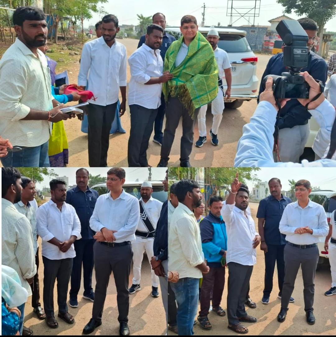 పెన్షన్ లబ్ధిదారుల సమస్యను పరిష్కరించిన గ్రామ సర్పంచ్ బండి ప్రవీణ్