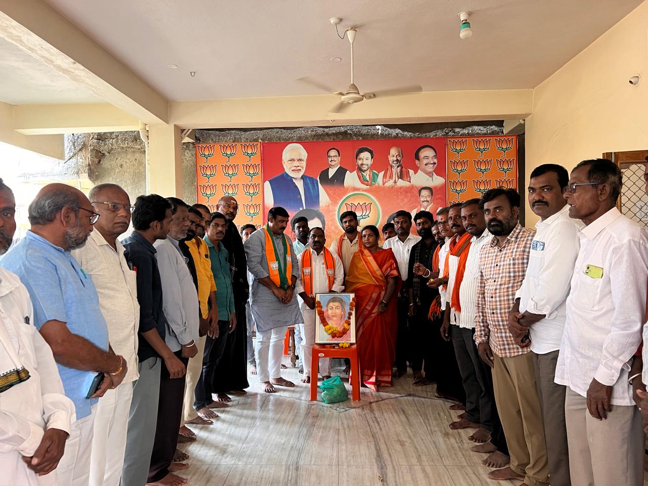 బిచ్కుంద మండలంలో భారతీయ జనతా పార్టీ ఆధ్వర్యంలో ఘనంగా సావిత్రిబాయి పూలే జయంతి