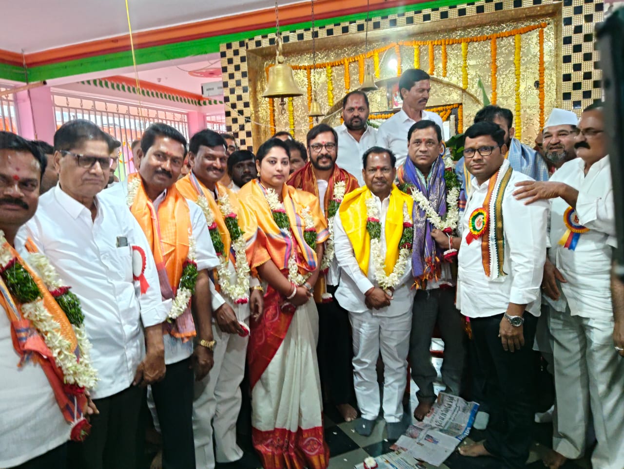 సంగారెడ్డి జిల్లా మొగుడంపల్లి మండల్ మోతిమాత జాతర సందర్భంగా పలుగురు రాజకీయ నాయకులు దర్శనం చేసుకున్నారు